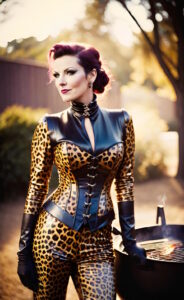 Read more about the article Heroines on Holiday – Lady Leopard gets cozy at a barbecue evening
